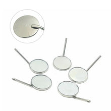 Load image into Gallery viewer, 5pcs Dental Mirror Plain Mirror 22mm/24mm Surgical Instruments Replace Tools Dentist
