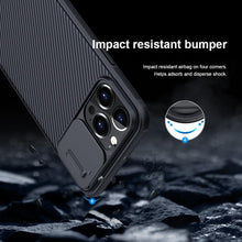 Load image into Gallery viewer, Unique Camera Protection Case for iPhone 14 Pro Max / for iPhone 13 Pro with Slide Camera Cover Protector Hard Cover 12 mini Slim Fit Thin Protective Shockproof Cover with Slide Camera Cover
