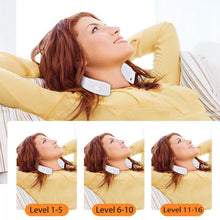 Load image into Gallery viewer, Cervical Massager Protable Mini Neck Shoulder Massager Deep Massage Neck Warm Pressing Neck Pressing Care

