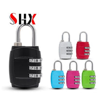 Load image into Gallery viewer, 4 Dial Digit Password Lock Combination Suitcase Luggage Metal Code Password Locks Padlock Travel Safe Anti-Theft Cijfersloten

