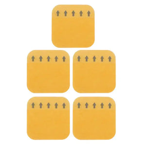 5PC Waterproof Bedsore Heal Pad Patch Self Adhesive Portable Hydrocolloid Adhesive Dressing Wound Dressing Breathable Ultra Thin