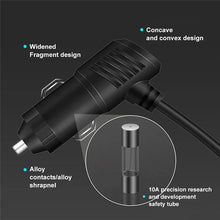 Load image into Gallery viewer, 3 in 1 USB Type C Socket 120W Car Cigarette Lighter Splitter 12V 24V Fast Charger Phone Power Adapter for Car DVR GPS Dashcam
