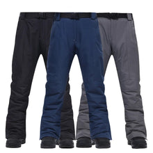 Load image into Gallery viewer, Men&#39;s Skiing Pants Brands New Warm Outdoor Sports Waterproof Thinken Women&#39;s Snow Trousers Suspenders Winter Snowboard Pants Men
