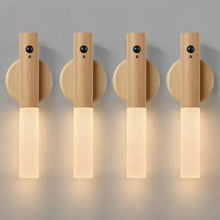Load image into Gallery viewer, Smart Motion Sensor Night Light – Rechargeable LED Wall Lamp
