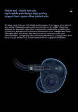Load image into Gallery viewer, SIMGOT EA500 DSP Wired Earphones With Mic Dual-Magnetic-Circuit Dual-Cavity HiFi Stereo Music Headphone Custom Gaming Earbuds
