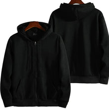 Load image into Gallery viewer, Men’s Casual Zipper Hoodie – Autumn Winter Long Sleeve Hooded Sweatshirt for Daily Wear &amp; Sports
