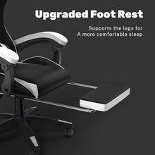 Load image into Gallery viewer, Gaming Chair with Footrest Gamer Chairs Ergonomic with Lumbar Cushion Headrest Gaming Chair Height Adjustable Computer Chair
