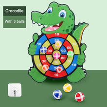 Load image into Gallery viewer, Child Educational Games Dart Board Baby Toy Stickey Ball Dart Indoor Sports Child Montessori Games for Children 3 to 7 Years
