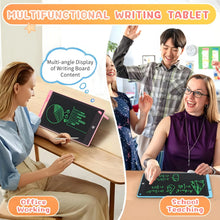 Load image into Gallery viewer, 2/4Pcs LCD Writing Tablet Doodle Pad for Kids 12Inch LCD Drawing Board Colorful Reusable Writing Tablet for Educational Toy Gift
