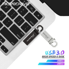 Load image into Gallery viewer, USB 3.0 flash drive 128GB 64GB 32GB 16GB 3.0 high speed PenDrive 128GB 64GB USB memory stick 32GB 16GB USB flash drive
