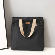 Load image into Gallery viewer, Women’s Canvas Tote Bag – Large Capacity Sewing Thread Handbag
