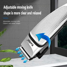 Load image into Gallery viewer, Kemei KM-4639 Electric Clipper Hair Clippers Professional Trimmer Household Low Noise Beard Machine Personal Care Haircut Tool
