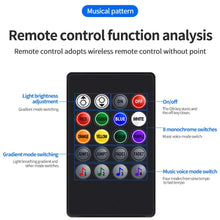 Load image into Gallery viewer, LED Car Interior Ambient Lights Kit - RGB Foot Strip Lighting with Remote &amp; App Music Control
