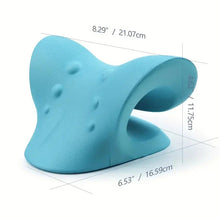 Load image into Gallery viewer, C-Type Neck &amp; Shoulder Relaxer Cervical Traction Massage Pillow
