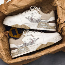 Load image into Gallery viewer, Men&#39;s Summer Casual Running Shoes Designer Luxury Leather Men Sneakers Outdoor Light Hiking Shoes for Men Vulcanize Sport Shoes
