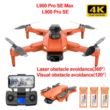 Load image into Gallery viewer, L900 Pro SE Max HD Drone GPS 4K Camera 5G FPV Visual laser Obstacle Avoidance Brushless Motor Quadcopter Drones Toys
