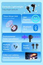 Load image into Gallery viewer, Edifier X2s Wireless Earbuds Bluetooth V5.3 Earphones X2 Upgraded 26hours Playback time Deep Bass Lightweight IP54 Waterproof
