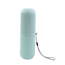 Load image into Gallery viewer, Portable Toothbrush &amp; Toothpaste Holder – Travel Storage Organizer
