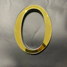 Load image into Gallery viewer, Gold Mirror 3D Letter Wall Stickers – Acrylic Peel &amp; Stick Decor
