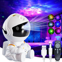 Load image into Gallery viewer, Galaxy Star Astronaut Projector Light Starry Sky Porjectors Lamp Decoration Bedroom Room Nebula LED Night Light Child Adult Gift
