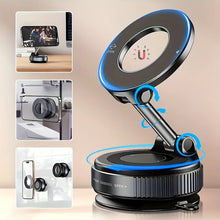 Load image into Gallery viewer, Magnetic Car Phone Holder 360degree Rotation Vacuum AdsorptionStrong Suction Holder for Mobile PhoneCar Bracket
