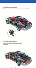 Load image into Gallery viewer, Car camera 3 inch car recorder left and right 4 channels 4 screens, 24 hours for the vehicle to record parking monitoring, multi
