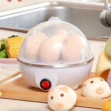 Load image into Gallery viewer, Egg Cooker with Automatic Power-Off – 7-Egg Multi-Functional Steamer for Boiled Eggs &amp; Breakfast Dishes

