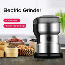 Load image into Gallery viewer, 400W Stainless Electric Grinder Baby Food Pulverizer Coffee Beans Mill Grinder  Fast Grinding Multifunction Smash Machine
