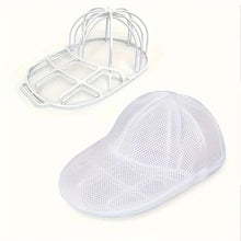 Load image into Gallery viewer, Hat Cleaner Cage with Mesh Bag – Baseball Cap Washer
