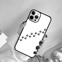 Load image into Gallery viewer, Dog Foot Print Colorful Pattern Phone Case For Iphone 14 Se 2020 Xr Xs 11 12 13 Mini Pro Max 6 7 8 Plus  Ultra Designer Printed Hard Back Case
