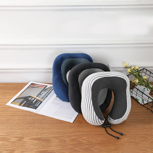 U Shaped Memory Foam Neck Cushion Travel Healthcare Soft Travel Pillow Neck Cervical Airplane Pillow