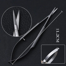 Load image into Gallery viewer, New Microsurgical instruments 12.5cm scissors+Needle holders +tweezers stainless steel surgical tool
