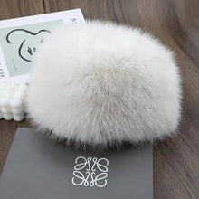 Load image into Gallery viewer, New Fluffy Fur Women's Winter Hat Winter Snow Ski Cap Female Faux Fur Thick Warm Windproof Hat Russian Hat Mink Fisherman's Hat
