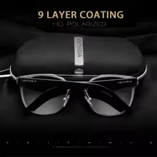 Load image into Gallery viewer, Luxury Elegent Aluminium Magnesium Sunglasses Retro Steampunk Round glasses Polarized Sun glasses for Women and Men  With UV400 Protection
