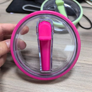40 Oz Tumbler Flip Straw Lid Replacement Fit For Stanley Quencher, Spill Proof Splash Resistant Tumbler Lids,Reusable Straw Cap