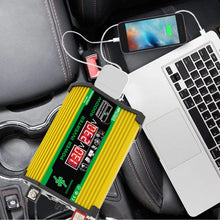 Load image into Gallery viewer, 4000W Vehicle Smart Inverter Dual LCD Display 12V To 220V/110V Intelligent Power Inverter Digital Power Inverter for RV Caravan
