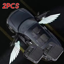 Load image into Gallery viewer, 2Pcs Car Angel Wings Welcome Lamp - LED Door Light for Universal Vehicle Models
