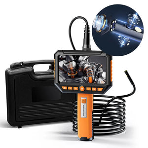 1080P 8mm Triple & Dual Lens Handheld Endoscope Camera with 5 "IPS LCD WiFi Inspection Camera For Car Sewer Inspection With Case