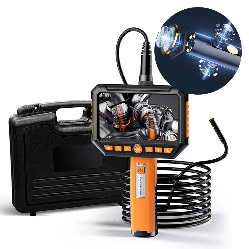 1080P 8mm Triple & Dual Lens Handheld Endoscope Camera with 5 