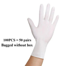 Load image into Gallery viewer, White Nitrile Disposable Gloves – Powder-Free, Latex-Free Household Use
