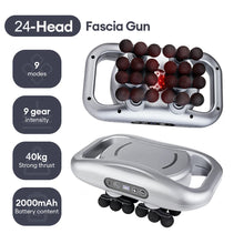 Load image into Gallery viewer, 22-Head Fascia Gun High-Frequency Vibration Body Massage Gun Back and Waist Massager Neck Shoulder Massager Muscle masajeador
