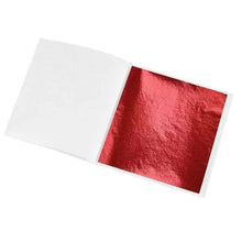 Load image into Gallery viewer, 100 Sheets Gold Leaf Paper - DIY Art, Craft, &amp; Decoration Kit
