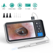 Load image into Gallery viewer, Digital Otoscope with Screen 3.9mm 1080P HD Ear Scope Endoscope Ear Cleaner With 2500mAh Rechargeable Battery
