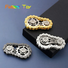 Load image into Gallery viewer, Sprockets Flywheel Fingertip Gyro Fidget Spinner Antistress Anxiety Metal Bike Chains EDC Spinner Fidget Toys For Adult Kids
