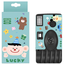 Load image into Gallery viewer, 35mm Disposable Film Camera with Flash One Time Camera 400 ISO Disposable Camera for Gathering Wedding Travel
