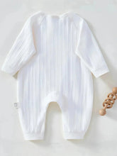 Load image into Gallery viewer, Baby Winter Bodysuit (0–6M) – Thick Cotton Animal Print Onesie for Boys &amp; Girls

