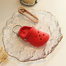 Load image into Gallery viewer, 1PCS 3D Mini 7.5cm EVA Beach Hole Little Croc Shoe Keychain Bag Accessories Decoration Keyring Car Handbag Key Chain Charms
