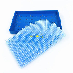 Silicone sterilization tray case opthalmic surgical instrument dental instrument Disinfection box