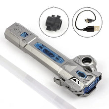 Load image into Gallery viewer, Children’s Lightsaber Toy – 2-in-1 RGB Flash Sword for Kids
