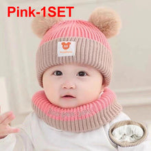 Load image into Gallery viewer, Cute Winter Kids Hats for Girls &amp; Boys Soft Wool Fleece Ear Protection
